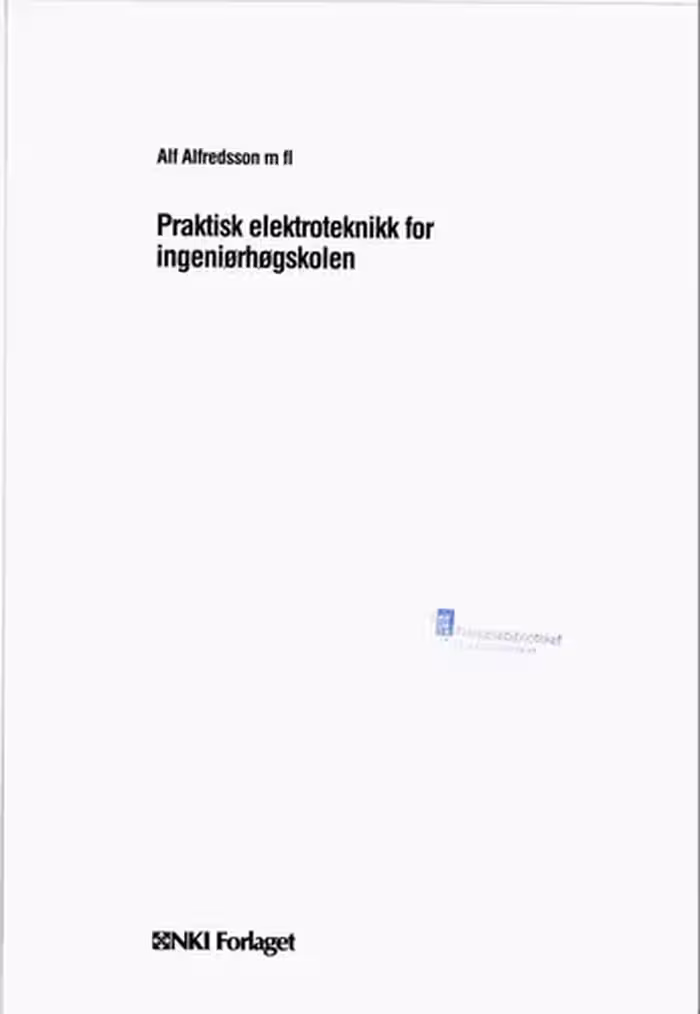 خرید و دانلود نسخه کامل کتاب Praktisk elektroteknikk for ingeniørhøgskolen