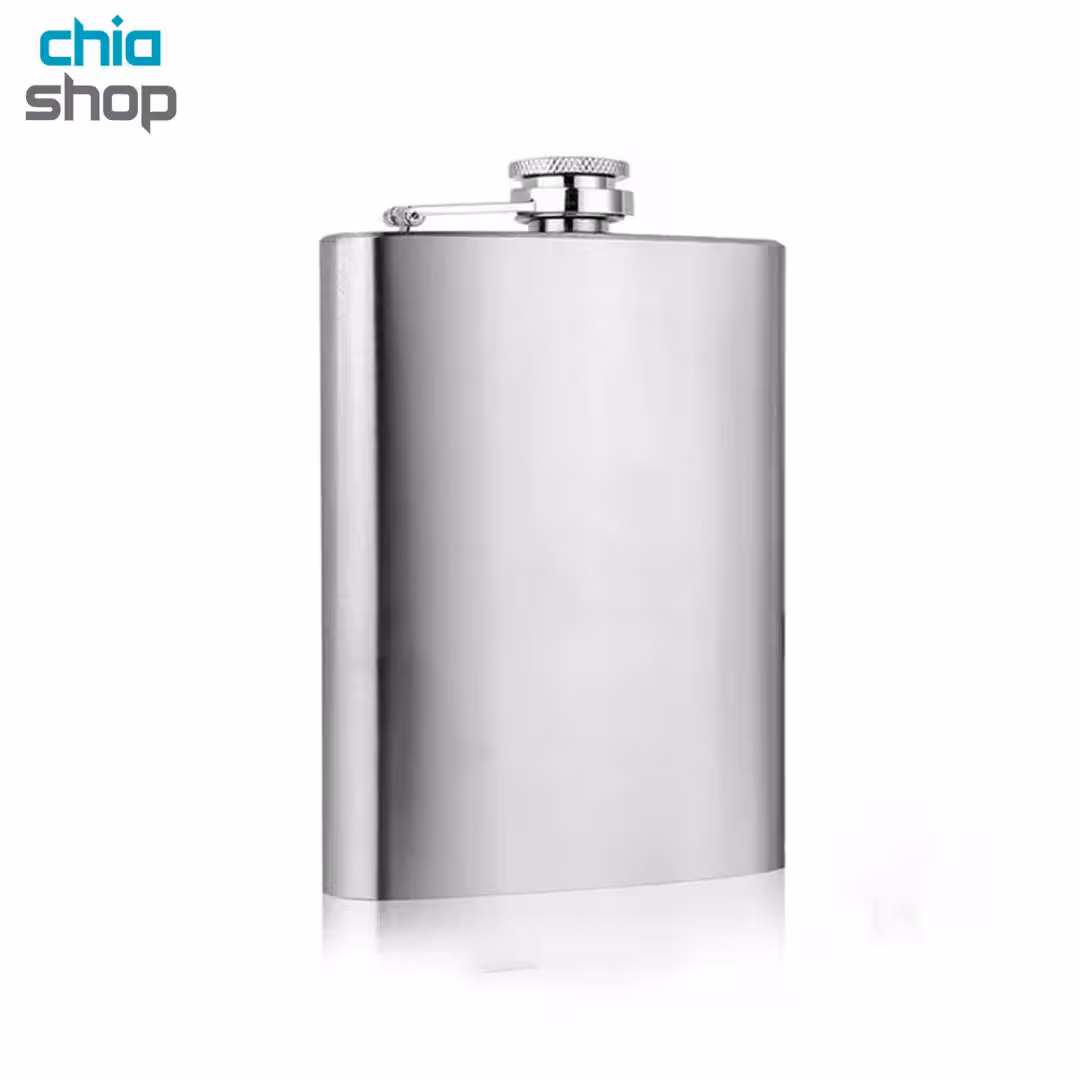 هیپ فلاسک جیبی استیل مدل 8oz گنجایش 250 میلی لیتر