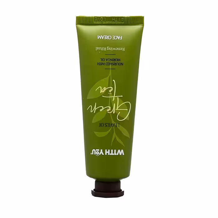 کرم مرطوب کننده صورت چای سبز ویت یو 50 میلی لیتری