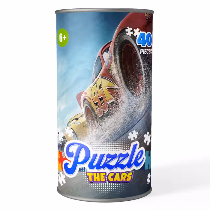 پازل 40 تکه کارتون ماشین ها