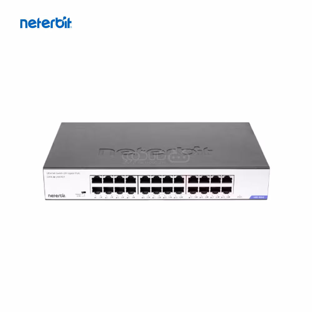 سوئیچ 24 پورت شبکه غیرمدیریتی نتربیت  مدل NGS-1024D