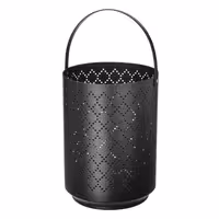 ????? ???? ???? ????? URSKILJA Lantern for block candle, black