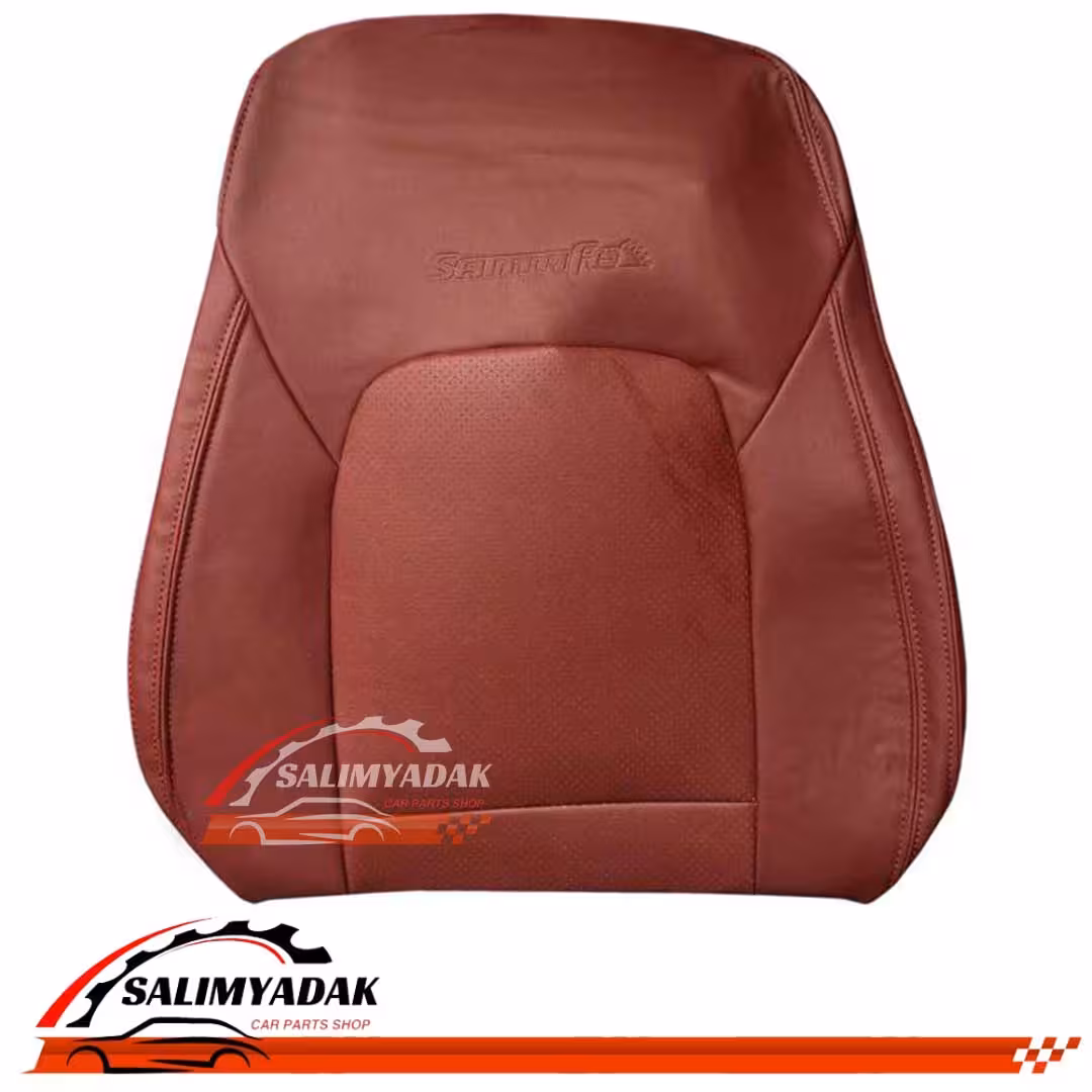 روکش صندلی هیوندای سانتافه نیو ix45 چرم رنگ زرشکی