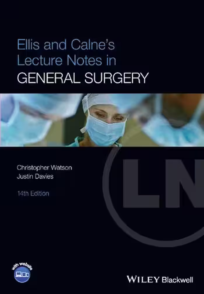 خرید و دانلود نسخه کامل کتاب Ellis and Calne's Lecture Notes in General Surgery, 14e