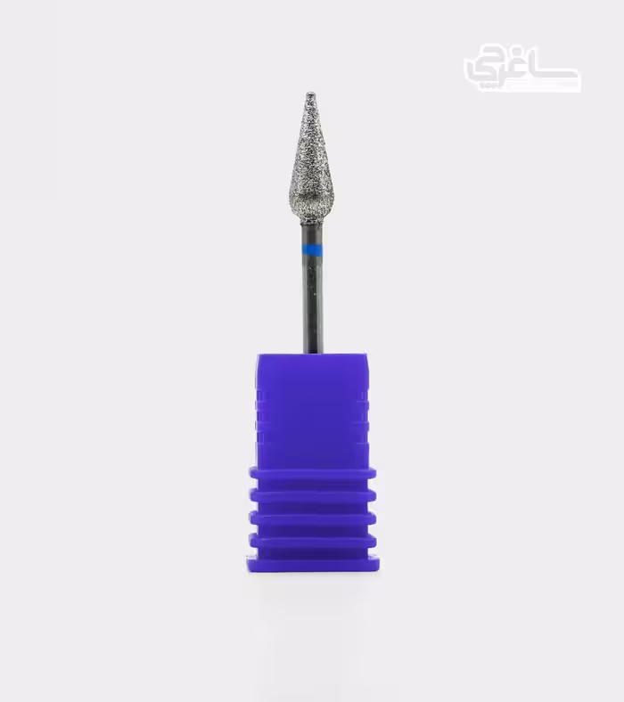 سر سوهان شنی مانیکور ناخن نوار آبی کاجی (کد 04)