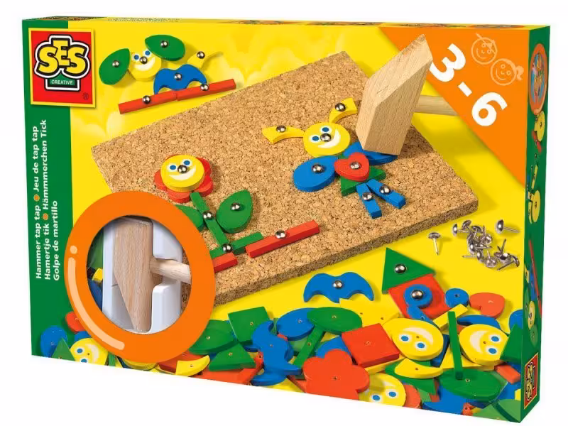 تخته چوبی با قطعات چوبی کد926