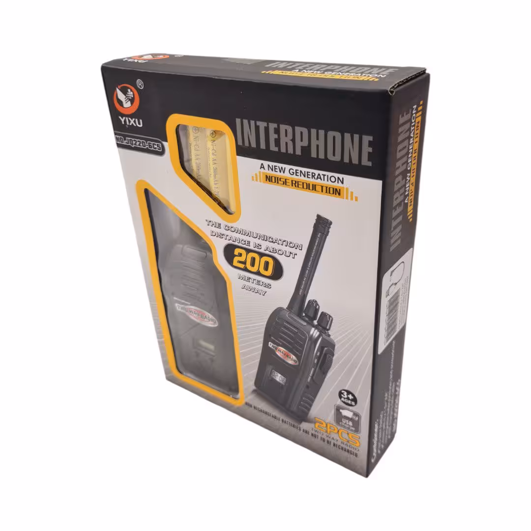 بیسیم شارژی 200 متر برد 5سی6-220 کد 2205 خارجی 00