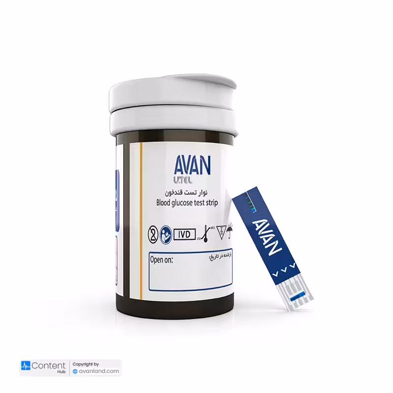 نوارتست قند خون آوان AVAN