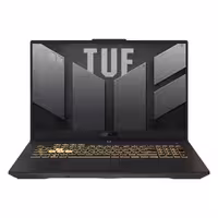 لپ تاپ ایسوس مدل TUF Gaming FX707ZC4 با پردازنده Core i5 نسل 12، حافظه 16 گیگابایت رم و 1 ترابایت حافظه SSD، دارای کارت گرافیک RTX 3050 با حافظه 4 گیگابایت