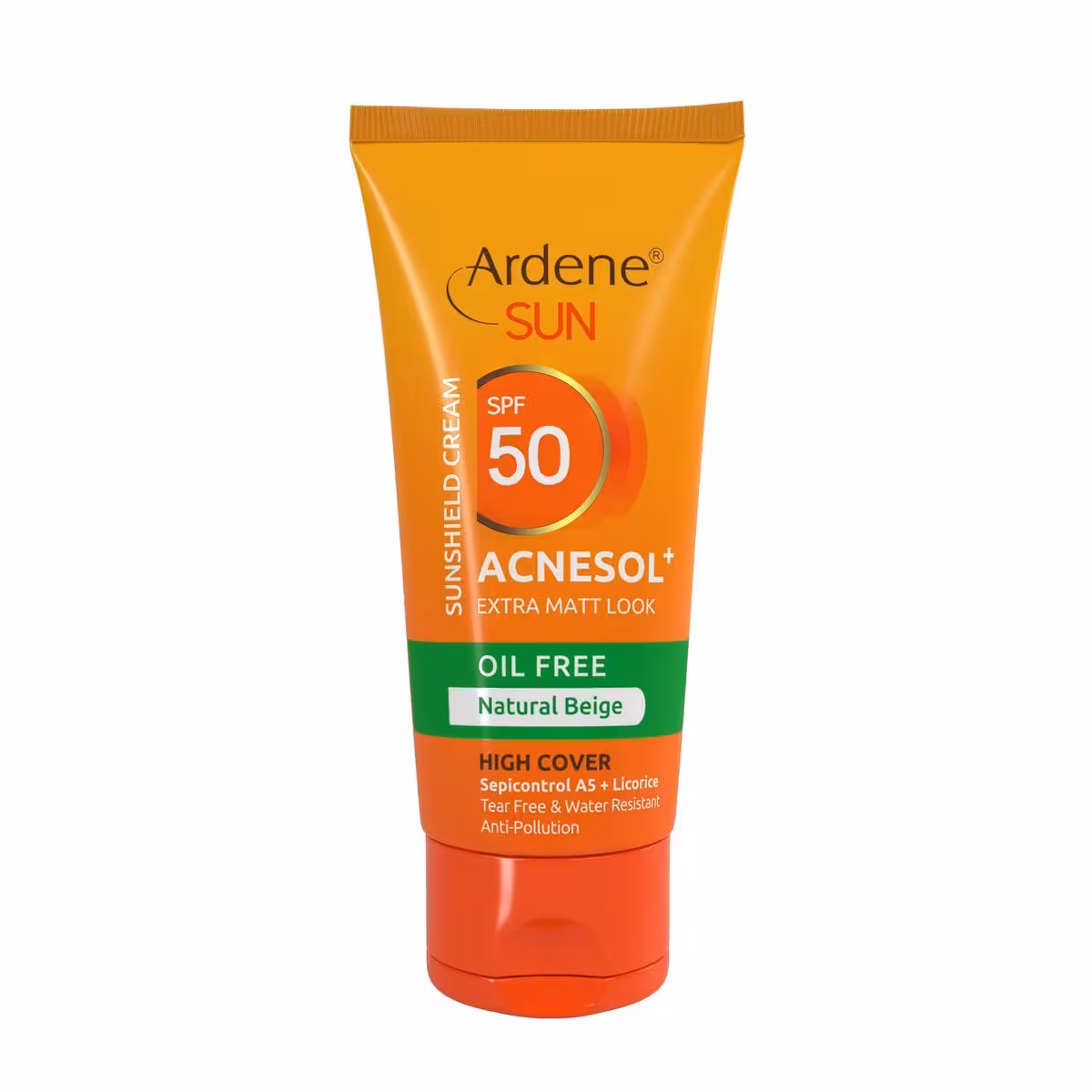 ضد آفتاب فاقد چربی SPF50 آردن بژ طبیعی (پوست چرب)