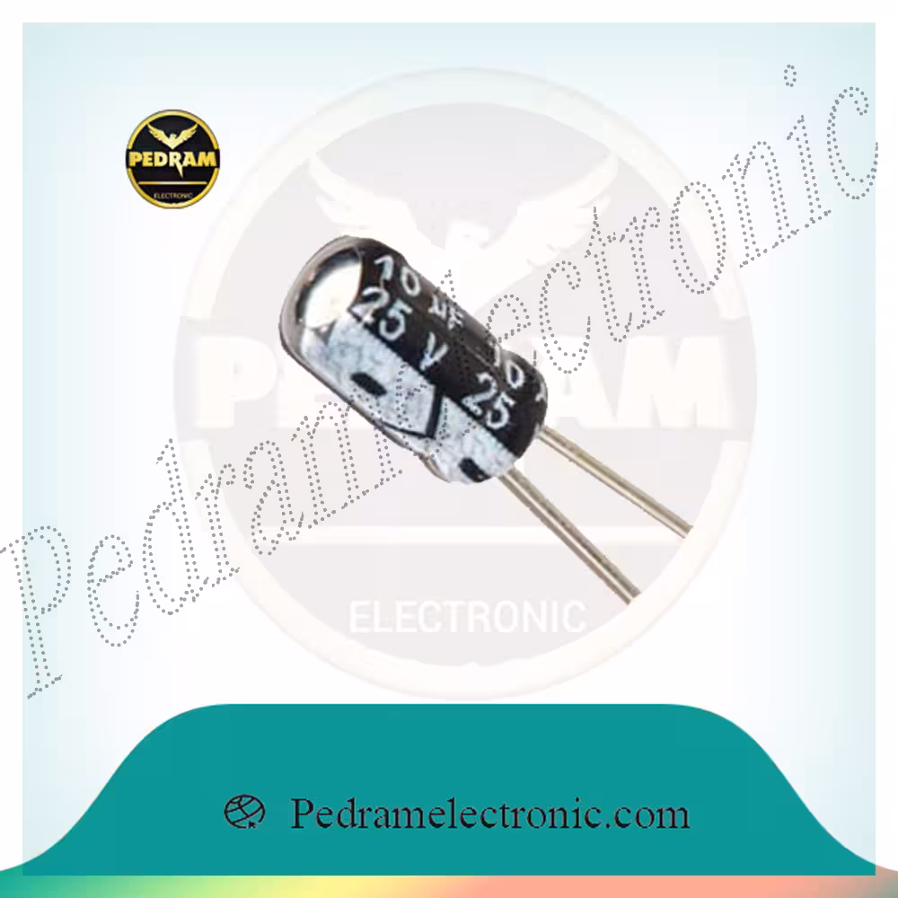 خازن 10MF 25V