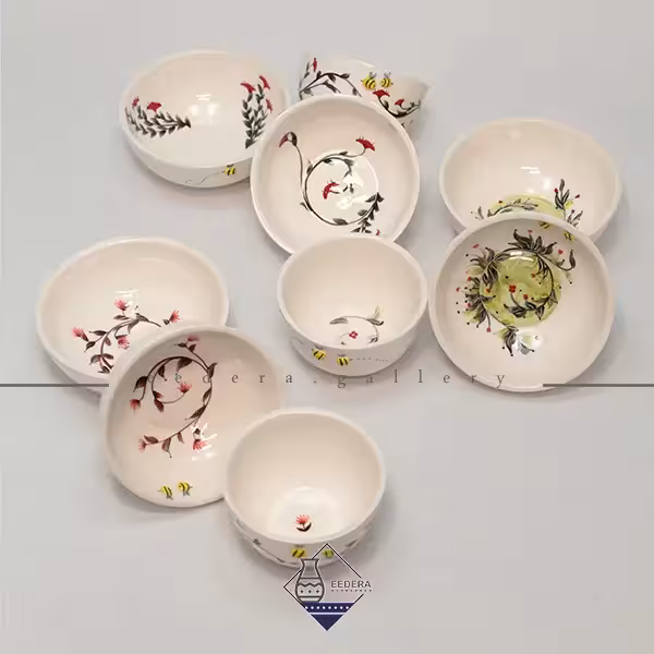 پیاله سه سایز زنبور برجسته