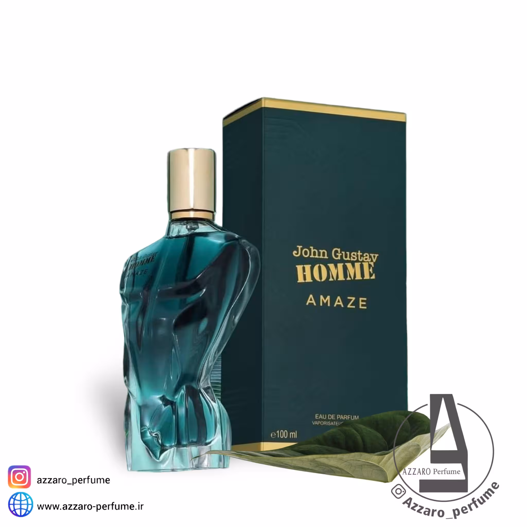 عطر ادکلن مردانه ژان پل گوتیه له بو فراگرنس ورد جان گوستاو آمیز حجم 100 میل