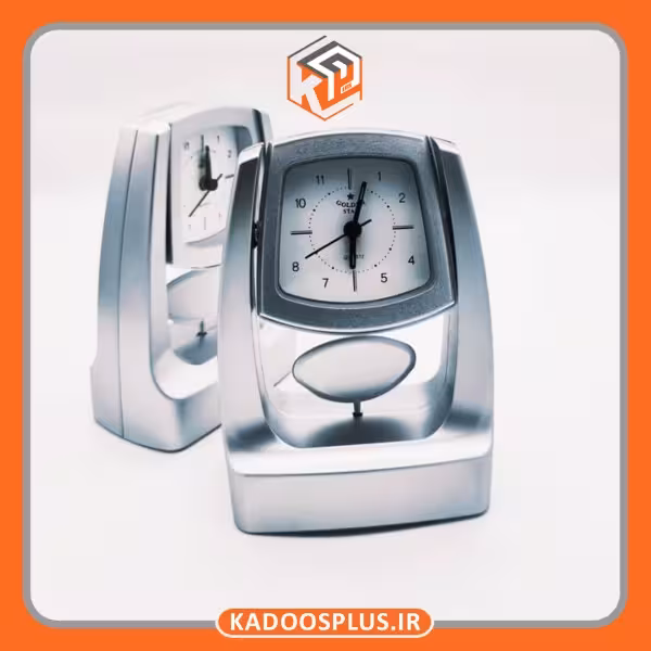 ساعت رومیزی لوگو دار