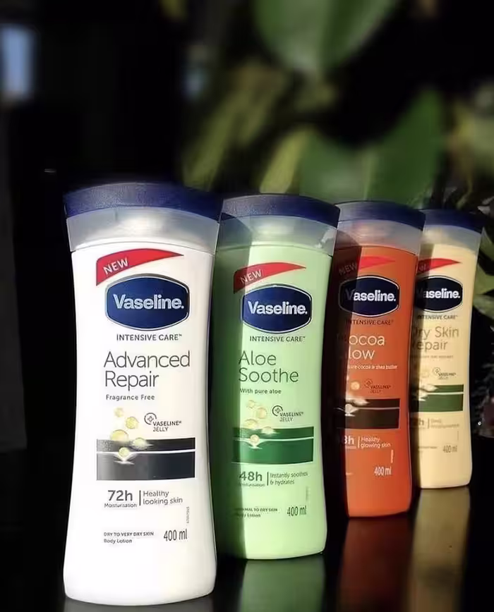 لوسیون بدن وازلین اصل حجم Vaseline Body Lotion 400ml