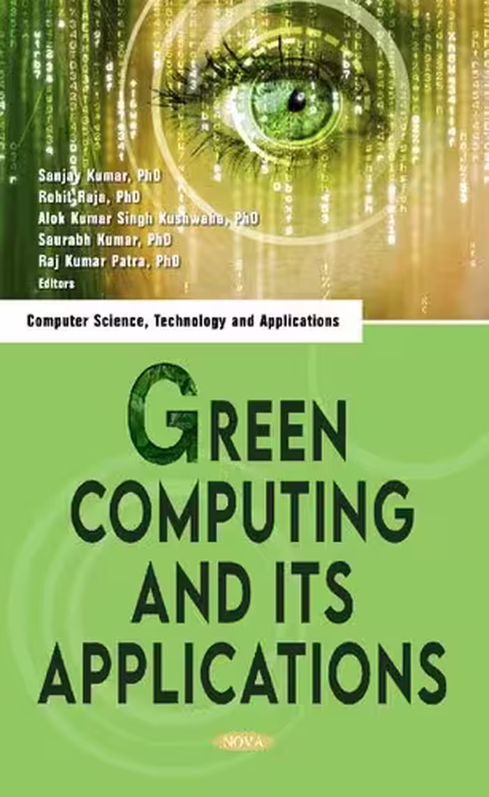 خرید و دانلود نسخه کامل کتاب Green Computing and Its Applications