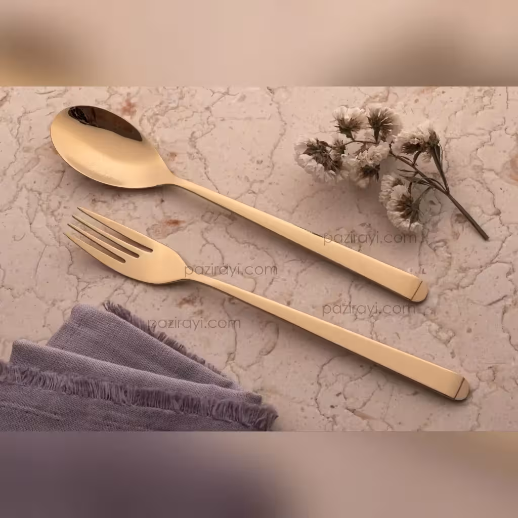 قاشق و چنگال غذاخوری 12 پارچه رولنزا مدل C36W