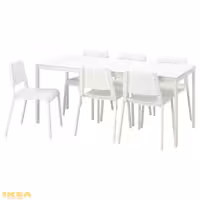 میز و 6 صندلی مدل VANGSTA / TEODORES | برند ایکیا | ارسال 15 الی 20 روز کاری