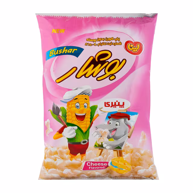 پاپ کورن پنیری بوشار لینا 18 گرمی