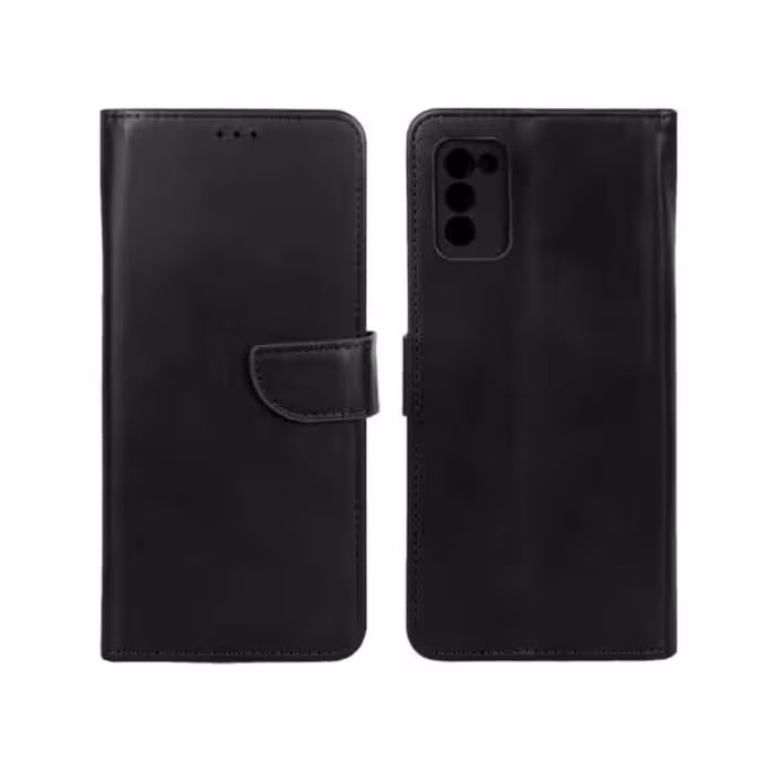 کیف چرمی کلاسوری جا کارتی موبایل مگنتی مدل سامسونگ Samsung Galaxy A03s / A02s -کد3158