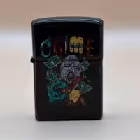 فندک زیپو بنزینی مدل ماسک