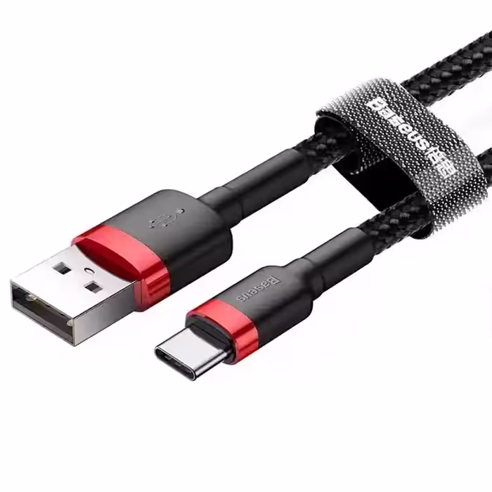 کابل تایپ سی باسئوس Baseus مدل Cafule CATKLF طول 1 متر
