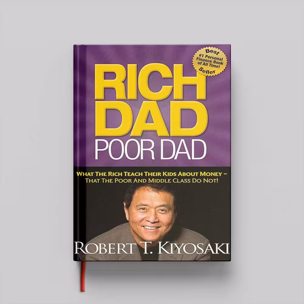کتاب Rich Dad Poor Dad جلد سخت (HARDCOVER)