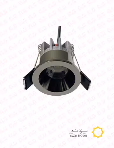 چراغ پارکتی 3 وات چشمی 4 سانت COB یزدنور