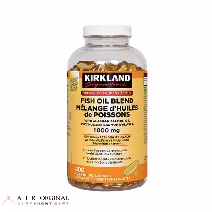 قرص روغن ماهی ترکیبی کرکلند