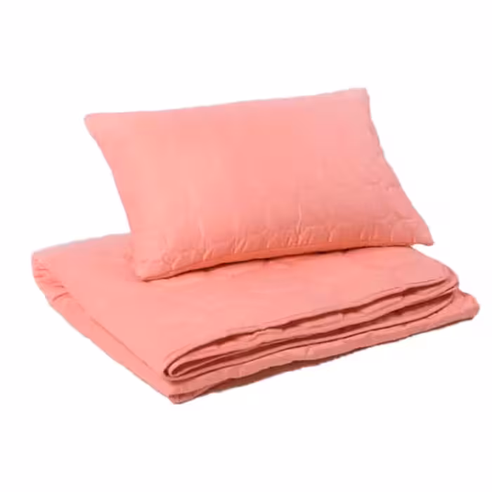 نیم ست لحاف چهارفصل رنگ گلبهی - کالای خواب چیداری