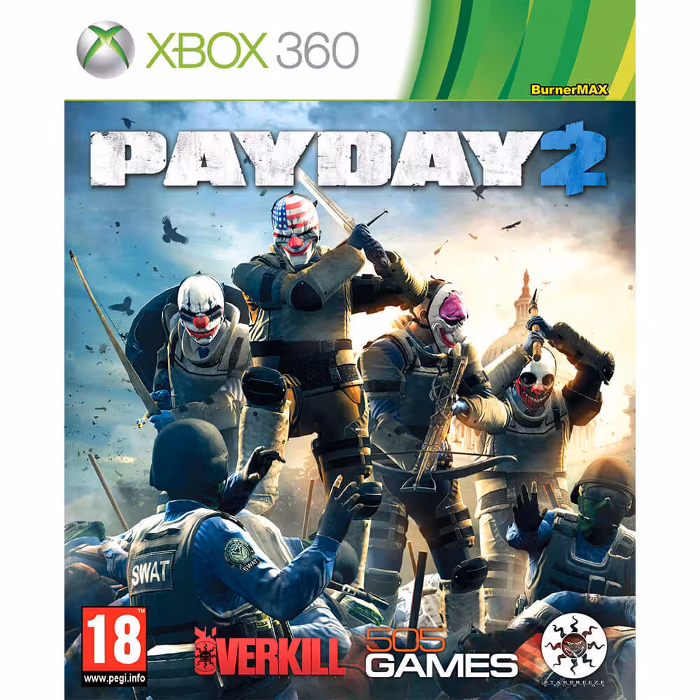 بازی Payday 2 برای XBOX 360
