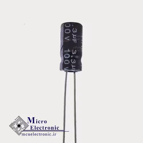 خازن الکترولیت 3.3uF 100v