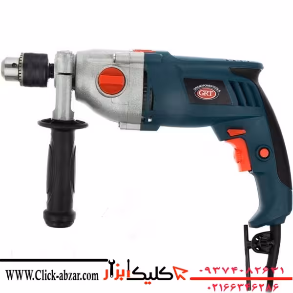 دریل چکشی گیربکسی جی آر تی 910 وات مدل G2006