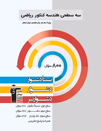 سه سطحی هندسه جامع کنکور قلم چی