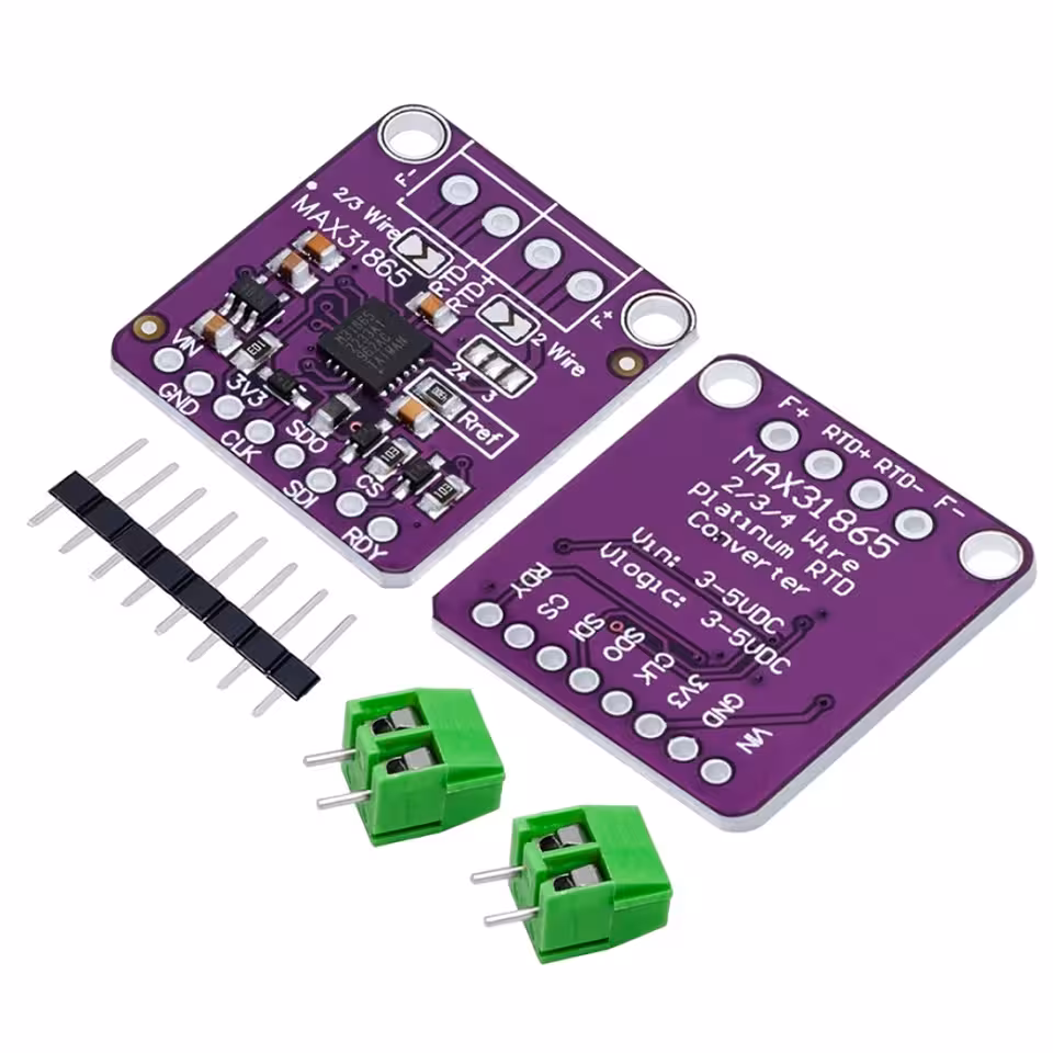 ماژول مبدل دمای آنالوگ به دیجیتال MAX31865