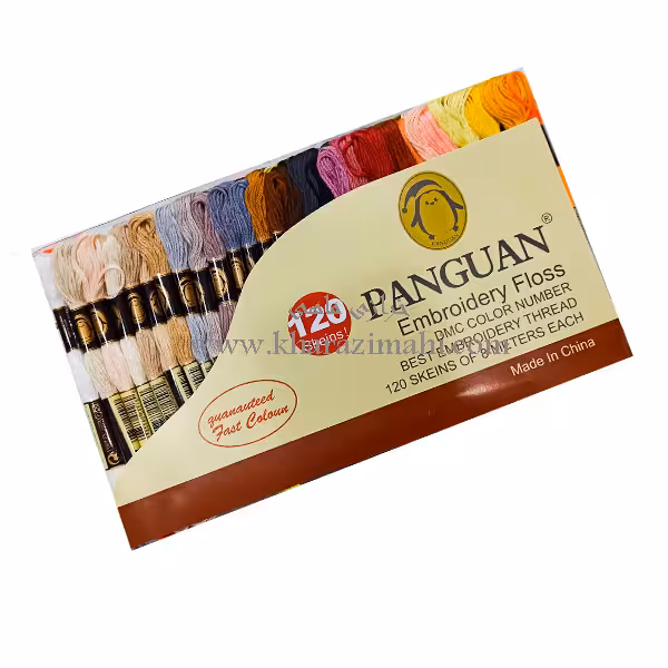 پک نخ کوبلن و گلدوزی پنگوئن 120 عددی