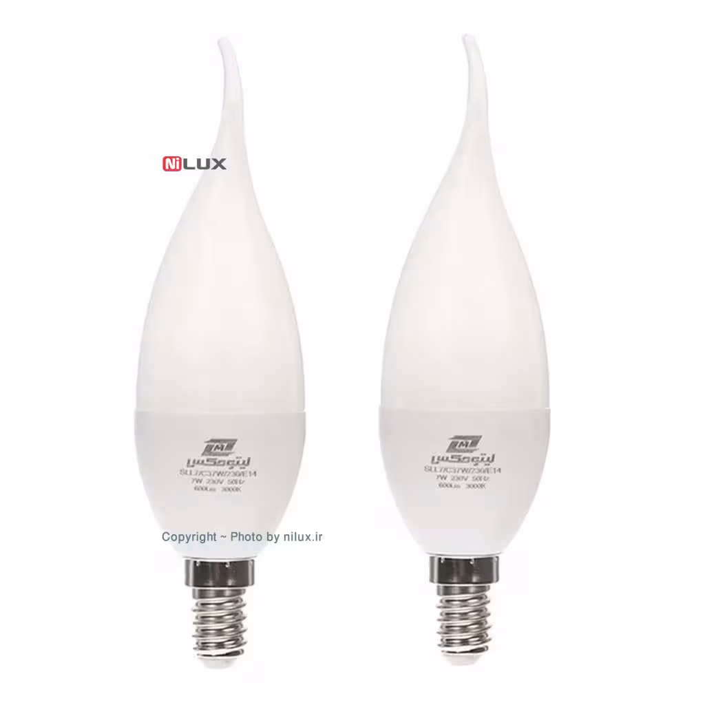 لامپ ال ای دی 7 وات لیتومکس پایه E14 بسته 2 عددی