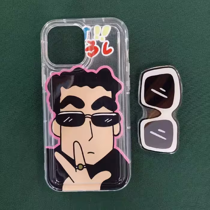 قاب ژله ای پشت شفاف کارتونی C آیفون 7plus_8plus
