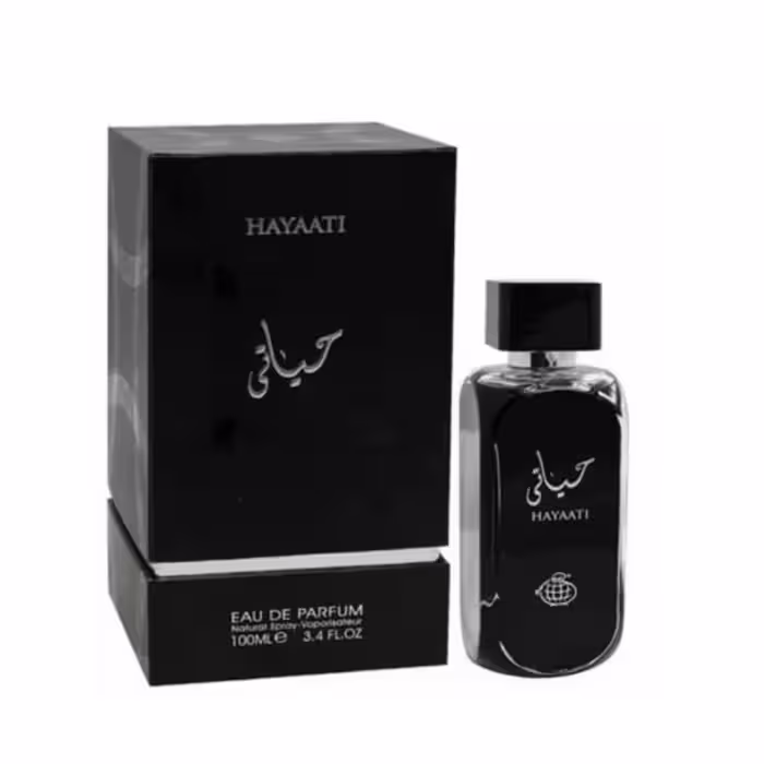 ادوپرفیوم حیاتی فراگرنس ورد 100میل Fragrance world Hayaati Eau DE Parfum