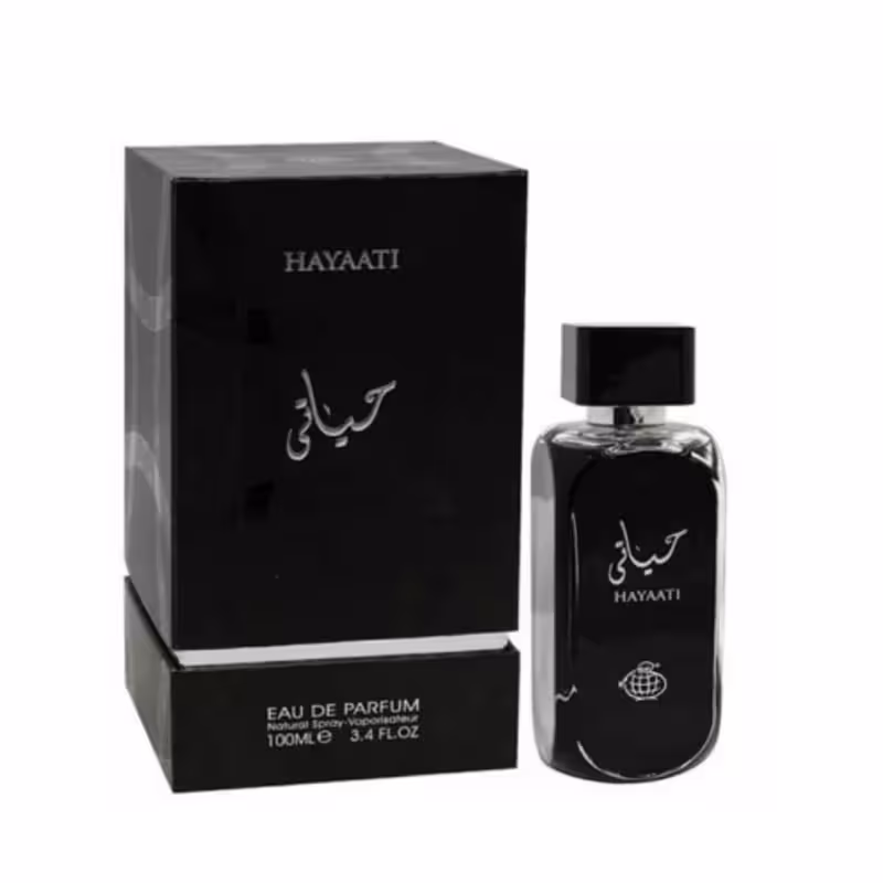 ادوپرفیوم حیاتی فراگرنس ورد 100میل Fragrance world Hayaati Eau DE Parfum