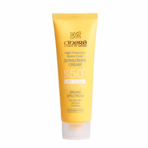 کرم ضد آفتاب SPF50 سینره Cinere Sunscreen SPF50 Cream