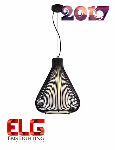 چراغ آویز سقفی مدل EL-1760-BK