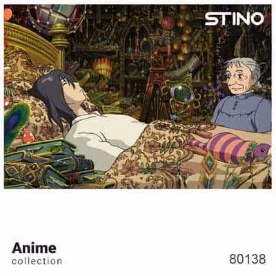 پازل شیشه ای استینو 260 تکه طرح انیمه (کد 80138)،(باجعبه)