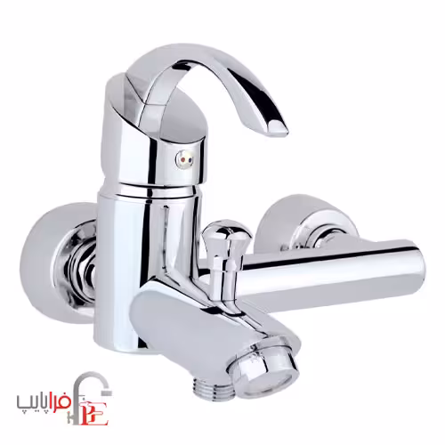 شیر حمام راسان مدل تیتانیوم کروم