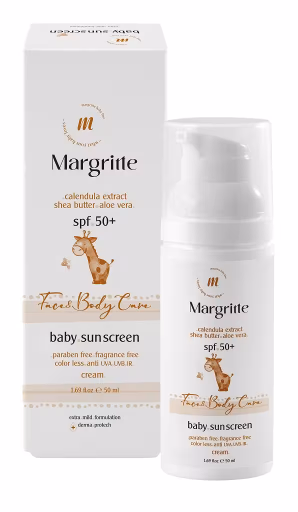 کرم ضد آفتاب کودک حجم 50 میلی لیتر SPF50  مارگریت