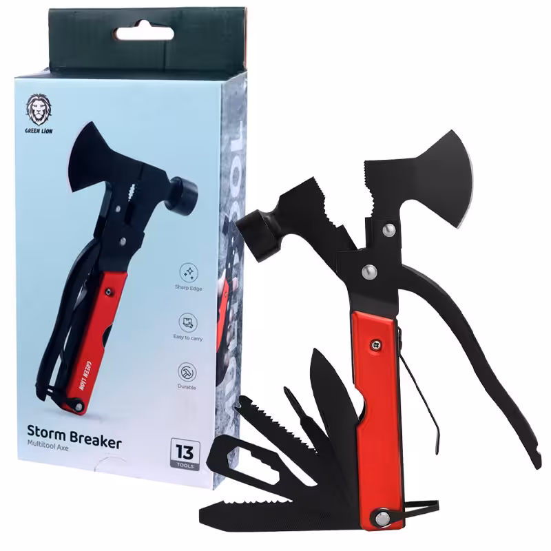 چکش و تبر چندکاره Green Lion Storm Breaker