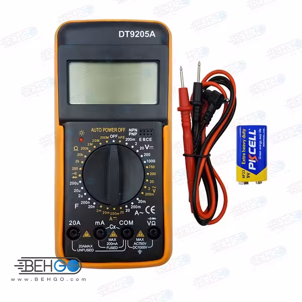 مولتی متر دیجیتالی 9205A
