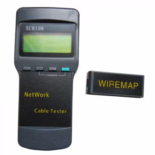 تستر کابل شبکه RJ45 حرفه ای SC8108 LINK TESTER