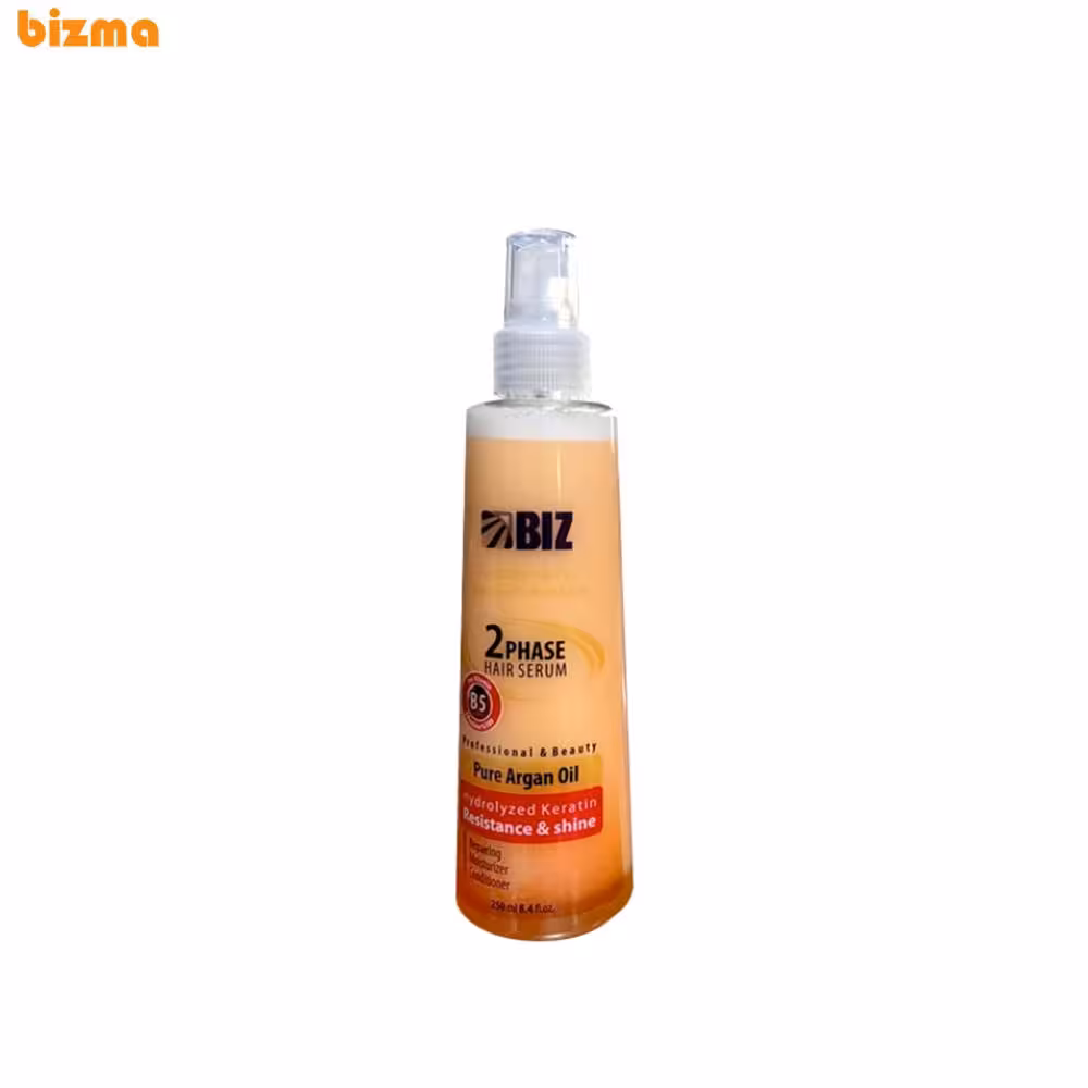 سرم دوفاز مو آرگان بیز حجم 250 میلی لیتر