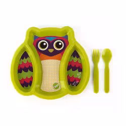 بشقاب و قاشق چنگال